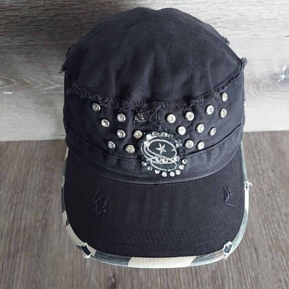 DREAM CONTROL USA Army Military Cap S/M Embellished Hat for Women - Picture 3 of 9